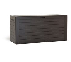 PROSPERPLAST WOODEBOX hnědá 280L / Zahradní box 