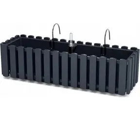 PROSPERPLAST BOARDEE FENCYCASE W antracit 58cm / Truhlík s kovovým držákem