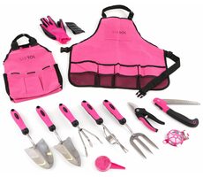 SIXTOL GARDEN PINK 12 / Sada zahradního nářadí / 12 ks