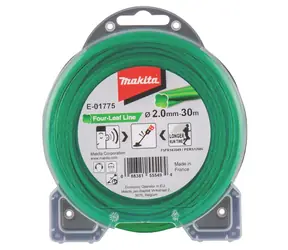 Makita E-01775 struna nylonová 2.0mm 30m zelená