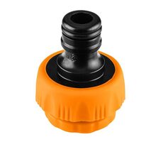 NEO TOOLS 15-740 oranžovo-černá / přípojka na kohoutek / materiál plast