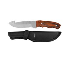 NEO TOOLS 63-116 / survival nůž / nerezová ocel / 240mm / 130mm / otvírák na láhve / pouzdro z nylonu