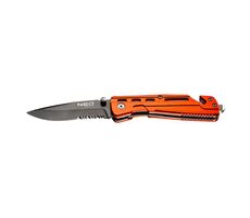 NEO TOOLS 63-026 / Zavírací nůž / nerezová ocel / 20mm / 9mm / nylonové pouzdro