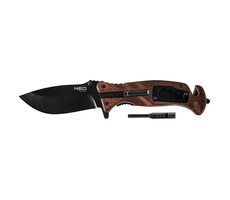 NEO TOOLS 63-107 / Zavírací nůž / nerezová ocel / 220mm / 90mm