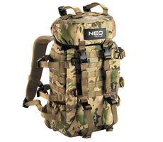 NEO TOOLS 84-325 / Outdoor batoh / maskáčový z polyesteru / 30L / vysoce odolný