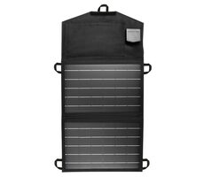 NEO TOOLS 90-140 / Přenosný solární panel s nabíječkou / 15 W