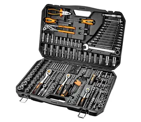 NEO TOOLS 10-078 / Sada nářadí a nástrčných hlavic / 233 ks
