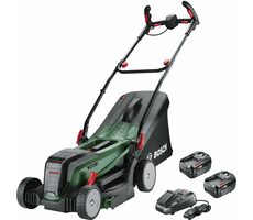 Bosch UniversalRotak 18V-37-550 / Aku sekačka na trávu / 36V / Šířka záběru 37 cm / Koš 40 L / 2x 4Ah aku 