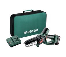 Metabo MS 18 LTX 15 / Aku prořezávací pila / 18V / délka čepele 15 cm / 5 m/s / 1x 2.0 Ah