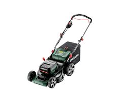 Metabo RM 36-18 LTX BL 46 / Aku sekačka na trávu / 18V / koš 55 L / 2x 5.2 Ah