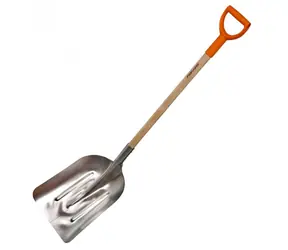Fiskars 1001637 Ergonomic - ocelová lopata šedá / 125 cm