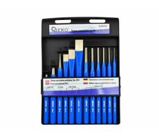 GEKO Průbojníky a sekáče sada 12ks / CrV ocel