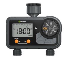 FIELDMANN FZH 2025 / Zavlažovací hodiny / 2 Zónové / 1 min - 4 h / 0.5 - 8 bar / 35 l/min
