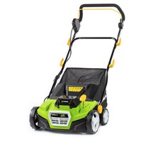 FIELDMANN FZV 70905-0 / 2x20V Vertikutátor / záběr: 38 cm / hloubka 5x (-12 až + 6) / koš 50 l