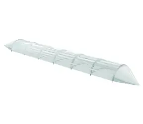 PROSPERPLAST Floo Tunnels - Fóliovník fóliový tunel 360 cm zelený