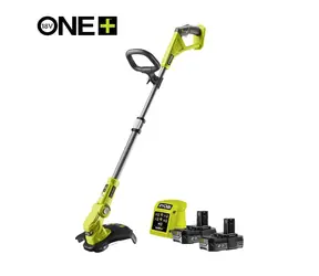 Ryobi RLT183222S / Aku Strunová sekačka / 18V / 2x2.0Ah / záběr 25|30 cm / hmotnost 2 kg