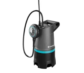 Gardena 09017-47 Kalové ponorné čerpadlo 2v1 20000 BASIC / 20.000 l/h / s plovákovým spínačem / 550 W / 0.9 bar / 9 m