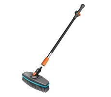 Gardena 18826-20 Cleansystem mycí kartáč měkký s násadou – sada