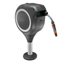 Gardena 18607-20 RollUp S bílý 15m / Terasový box na hadici / automatické navíjení