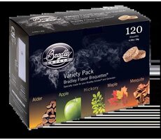 Bradley Smoker 5 Variací 120 ks - Brikety udící