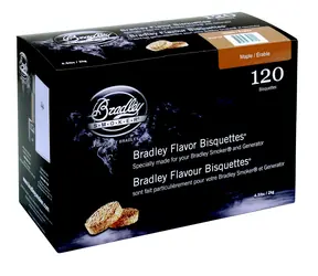 Bradley Smoker Javor 120 ks - Brikety udící