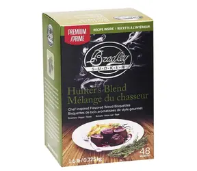 Bradley Smoker Premium Hunters Blend 48 ks - Brikety udící