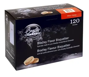 Bradley Smoker Třešeň 120 ks - Brikety udící