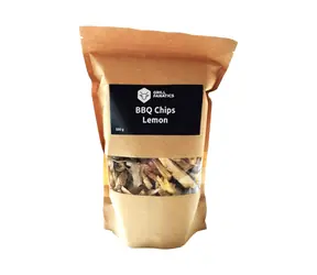 Grill Fanatics Lemon dřevěná štěpka BBQ 500g