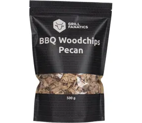 Grill Fanatics Pecan dřevěná štěpka BBQ 500g