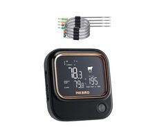 Inkbird BBQ teploměr se 4 sondami WiFi 5GHz & Bluetooth/50m