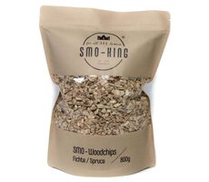 Smo-King Dřevěná štěpka smrk 800g
