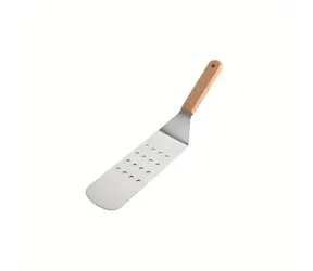 UG Grill Grilovací špachtle oblá děrovaná 35cm