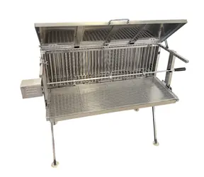 UG Grill Nerezový gril na kuře, kýtu a pečeni S100 /1x Rotisserie