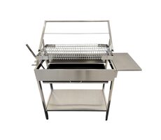 UG Grill Nerezový gril s otočným klecovým roštem