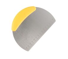 UG Grill Stěrka na těsto půlkulatá žlutá