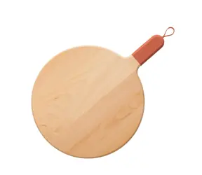 ZiiPa Kulaté prkénko na pizzu oranžové
