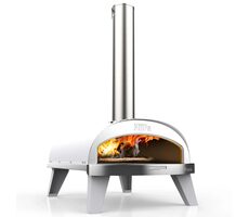 ZiiPa Piana Pizza pec na dřevěné pelety 31cm - bílá