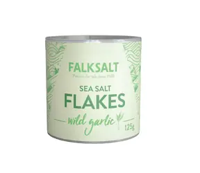 Falksalt Mořská vločková sůl česneková 125g