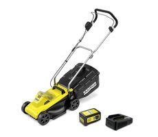 Kärcher LMO 2-18 Battery Set / Aku Sekačka na trávu / 18V / záběr 32 cm / koš 30 l  / 5.0 Ah