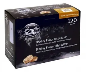 Bradley Smoker Whiskey Dub 120 ks - Brikety udící  