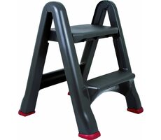 Bazar - Curver Schůdky černá / plastové  / bazar