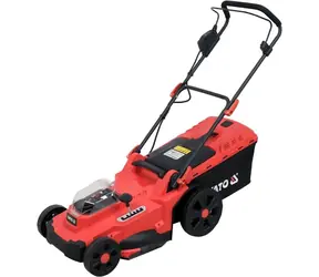 YATO YT-85225 / Aku sekačka na trávu / 43 cm / 50L / 2x18V / bez aku