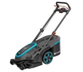 Gardena 14646-55 Aku Sekačka PowerMax Duo 46/36 V P4A / záběr 46 cm / objem koše 50 l / sečení do 600 m2