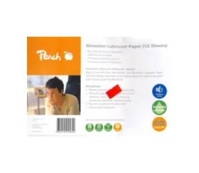 PEACH Olejový papír pro údržbu skartovacích strojů