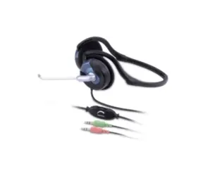 Genius HS-300N / Sluchátka s mikrofonem / černo modré