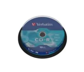 Verbatim CD-R 80 52x EXTRA spindl 10pck/BAL