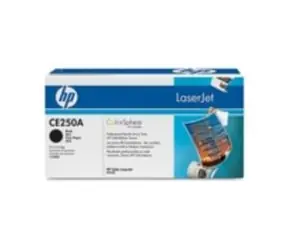 HP CE250A originální toner / CP3525, 3530 / 5.000 stran / Černý