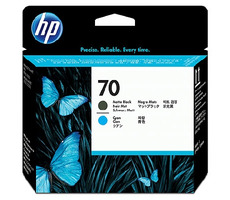HP C9404A originální tisková hlava 70 / Designjet Z2100, Z3100 / Black + cyan