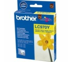 Brother LC-970Y originální cartridge / DCP-135C, DCP-150C / 300 stran / Žlutá