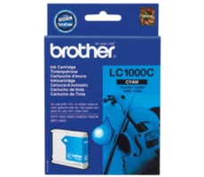 Brother LC-1000C originální cartridge / DCP-130C, DCP-330C / 400 stran / Modrá